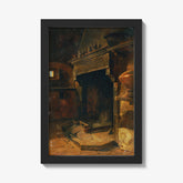 Interior with Fireplace by Johann Till der Jüngere - thumbnail_1_bf_673db4c75e0c5e198f5ec739
